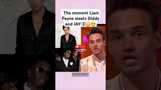 The moment Liam Payne meets Diddy and JAYZ 😳😬 diddy rap jayz [upl. by Roscoe784]