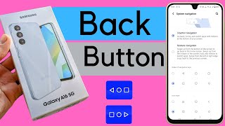 Samsung A16 5G back button settingsSamsung A16 5G change navigation buttons Samsung Galaxy A16 5g [upl. by Nivahb960]