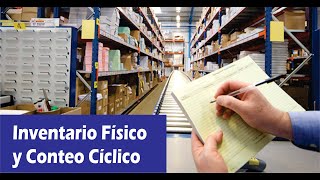 Tema 4 Inventario Físico y Conteo Cíclico UPSLP [upl. by Ecinaj]