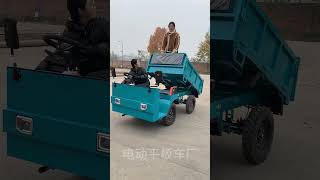 Steering wheel dump flatbed truckOne machine with multiple uses saves time and effortSave laborEl [upl. by Golden]