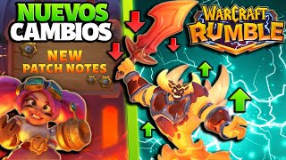 ¡NO VAS A PODER COMPLETAR LA RAID POR ESTO BUFFS Y NERFS EN RAID Y ASEDIO  WARCRAFT RUMBLE [upl. by Anne-Marie]