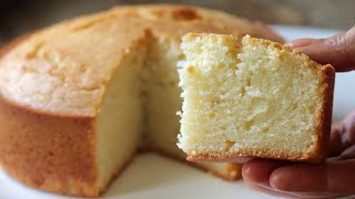 Eggless vanilla sponge cake recipe  eggless cake recipe  no condensed milk and no eggs recipe [upl. by Sykleb532]