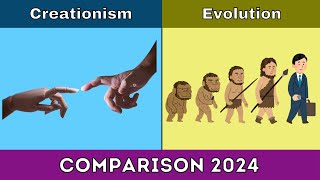 Creationism vs Evolution  Comparison 2024 [upl. by Halvaard829]