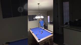 GoSports 7 foot pool table gameplay review 2 [upl. by Ashil]