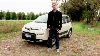 Fiat Panda 4x4 review  Auto Express [upl. by Ilysa]