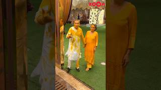 Anil Ambani amp Tina Ambani LEAVE with Haldi on their face amp body post attending AnantRadhikas Haldi [upl. by Ahsian]