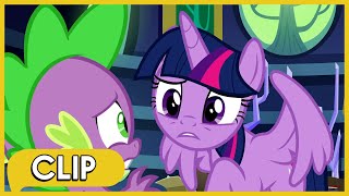 Twilight no se siente lista para dejar Ponyville  MLP La Magia de la Amistad Esp Latino [upl. by Zere]