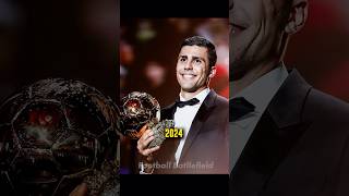 Ballon d’Or Winners 19902024  Rodri wins Ballon D’Or 2024 🔥 [upl. by Denn]