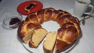 TRECCIA DI BRIOCHE Ideale da spalmare con marmellata  miele  nutella [upl. by Anneis889]