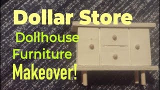 Dollar Tree Dollhouse with Furniture Unpackaging  My Collecting Habit [upl. by Alomeda]