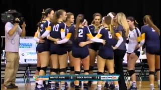 2012 FHSAA Class 8A Volleyball Championship Boca Raton vs Winter Park [upl. by Sixela713]