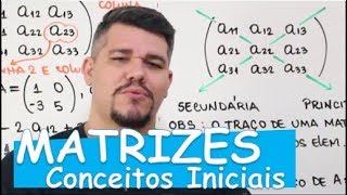 🔴MATRIZES Conceitos Iniciais [upl. by Darell281]