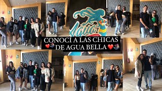 CONOCÍ A LAS CHICAS DE AGUA BELLA ❤️🧜🏼‍♀️ [upl. by Adiaroz]