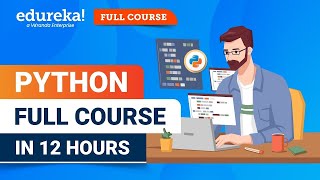 Python Full Course 2024  Python for Beginners  12 Hours  Python Tutorial  Edureka [upl. by Bria]