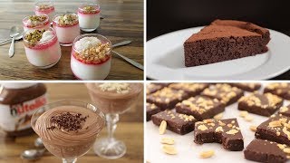 4 Easy GlutenFree Dessert Recipes [upl. by Adigun]