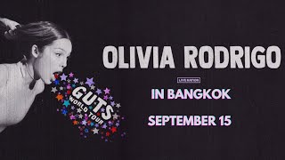 FULL Olivia Rodrigo Guts World Tour live in Bangkok  The first concert in Asia  15092024 [upl. by Carolee]