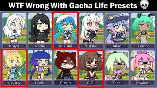 Bro Wtf Wrong with Gacha Life Presets 💀 [upl. by Hobbs]