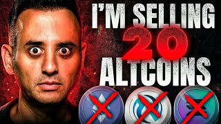 Why Im Selling 20 Of YOUR Favorite Altcoins TODAY [upl. by Llenyaj690]