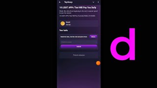 10 LEGIT APPs That Will Pay You Daily  Tapswap Code  Daily Within 24 HOURS Tapswap Code [upl. by Amersham]