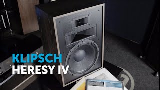 Klipsch Heresy IV  Вдарим по ретро [upl. by Yenttihw132]