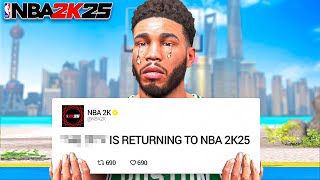 NBA 2K25 SAD NEWS… [upl. by Brice426]