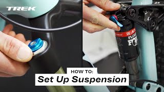 How To Set Up Mountain Bike Suspension [upl. by Andy]