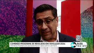 Comenzó programa de revalidación vehícular 2024 [upl. by Akeenat]