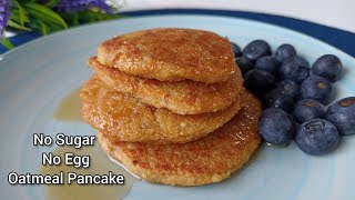 Most Delicious Oats Apple Pancake Recipe  No Sugar Eggless Pancake  cook amp enjoy [upl. by Eatnuhs850]