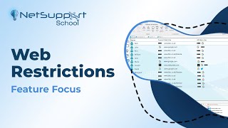 NetSupport School Feature Focus  Web Restrictions [upl. by Zitah905]