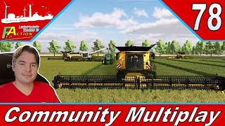 LS22 NFMarsch FedAction Community Multiplayer 78 Alle Drescher Vermehrungsgras farmingsimulator22 [upl. by Ttirrej455]