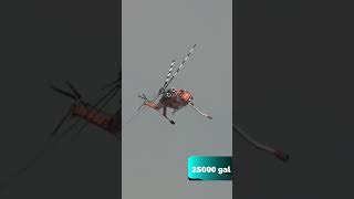 This helicopter drops 95000 litres of water per hour [upl. by Nich]