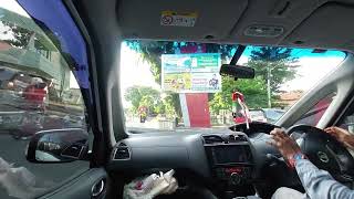 ASMR Driving Experience to pracima tuin for dinner with nissan serena c26 highway star [upl. by Amleht]