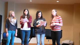 Mr Sandman  arr Sweet Adelines SSAA [upl. by Elburt]