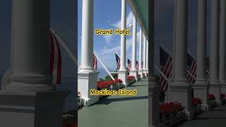 Grand hotel II Mackinac Island breathtaking amp one of a kind grandhotel travel mackinacisland [upl. by Enyalaj]