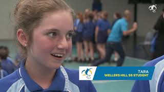 Wellers Hill State School students given taste of Paralympic sport [upl. by Belle]