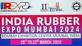 INDIA RUBBER EXPO 2024 [upl. by Ennovyhc738]