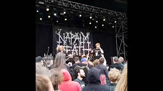 napalm death 2024 pitfest1 [upl. by Anhsirk]