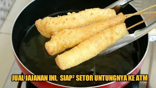 IDE USAHA  UNTUNGNYA BANYAK  IDENYA FRESH DAN BELUM ADA YANG JUAL  SATE ROTI GORENG [upl. by Burford]