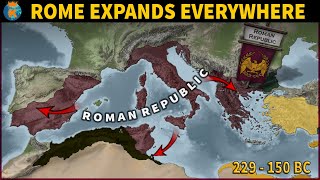 How did Rome Expand into Greece and Hispania  History of the Roman Empire  Part 5 [upl. by Rafferty]