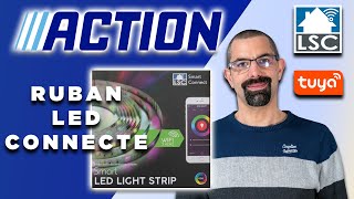 LSC Smart Connect Led ligth Strip  le ruban LED connecté des magasins ACTION [upl. by Lower]