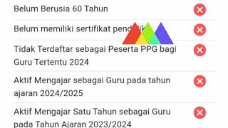 Solusi terpanggi administrasi PPG Guru tertentu tapi ada 7 poin silang merah bgpsumsel ppg [upl. by Amorete]