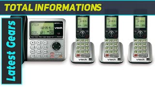 Vtech Digital Answering System  3 Handset CordedCordless The Best AllinOne Phone Solution [upl. by Wincer66]