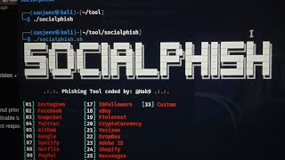 Phishing Tools Installation In Kali Linux [upl. by Akalam]