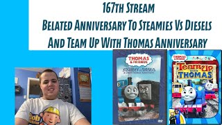 Maks Streamyards  167 Team Up with ThomasSteamies VS Diesels Anniversaries [upl. by Peednus]