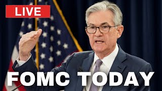 NEW FOMC FED MEETING LIVE TODAY [upl. by Amliw]