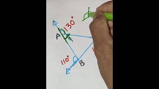 Linear Pair  Exterior Angle  Angle Sum Property shorts trending viralmaths [upl. by Assin]