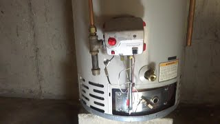 PROPANE GAS WATER HEATER NOT HEATING WATER [upl. by Otreblon]