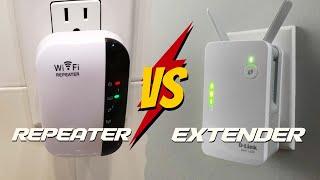 Wifi Repeater VS Extender  Differences and Comparisons [upl. by Yenhpad]