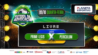 PRIME LEGIS X PERICULUM  CAMPEONATO DA CATEGORIA LIVRE DA ADVOCACIA  09102024 [upl. by Onateag570]