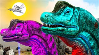 UMA FAMILIA DA PESADA BEBÊ BRAQUIOSSAURO Dinossauro Ark Survival Evolved [upl. by Lantz209]